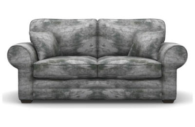 Heart of House Chedworth 2 Seater Fabric Sofa Bed - Silver